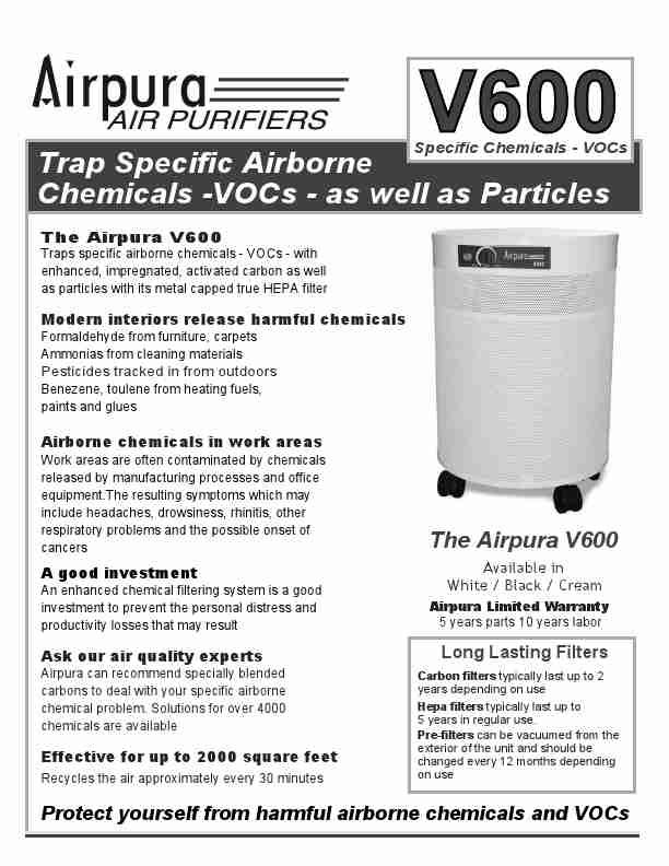 Airpura Industries Air Cleaner V600-page_pdf
